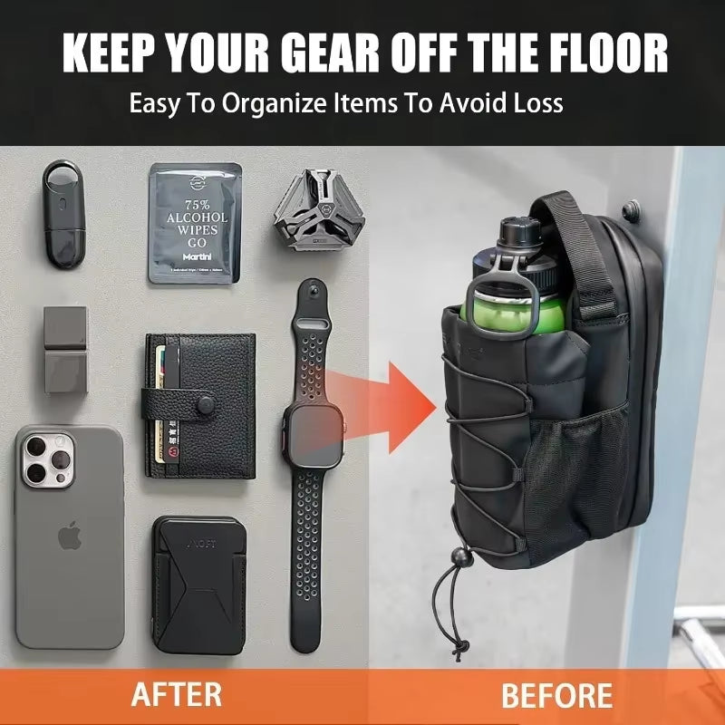 Magnetic Sling Bag for Gym, Sports, Travel, and Carry-On Essentials